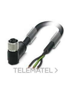 CABLE POT.SAC-3P-1,0-PVC/FRS PE SCO