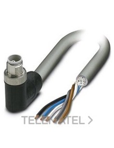 CBL.POT.5 P PVC GR RAL 7001 APANT.CTR.M