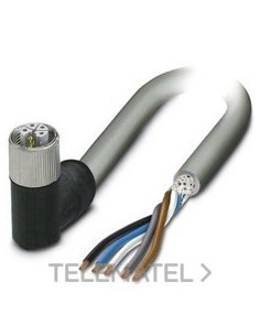 CBL.POT.5 P PUR S/HAL.GR RAL 7001 APANT.