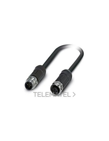 CABLE BUS SAC-5P-M12MS/5,0-92X/M12FSSHOD