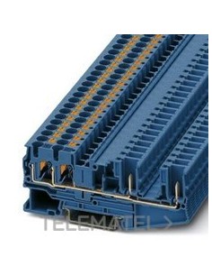 BNE.PUSH-IN ENCHBL.0,2mm²-6mm² 6,2mm BU