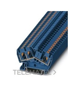 BNE.PUSH-IN 0,2-6mm² 6,2mm PTS 4-TWIN BU