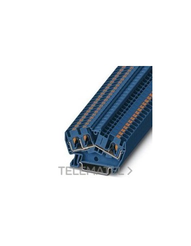 BNE.PUSH-IN 0,2-6mm² 6,2mm PTS 4-TWIN BU