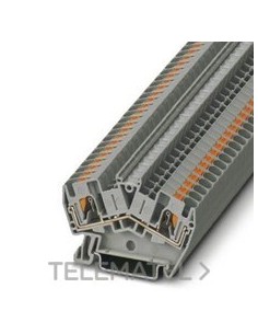 BORNE PUSH-IN 0,2-6mm² 6,2mm PTS 4 GY