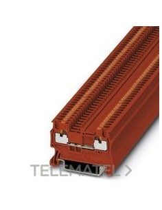 BORNE PUSH-IN 0,14-1,5mm² 3,5X30,5mm RD