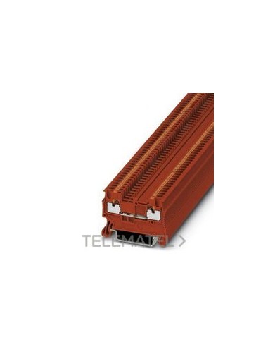 BORNE PUSH-IN 0,14-1,5mm² 3,5X30,5mm RD