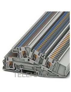 BORNE PISO DISTR.CX.PUSH-IN PTI 4-L/N GY