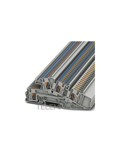 BORNE PISO DISTR.CX.PUSH-IN PTI 4-L/N GY