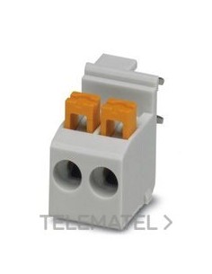 BORNE P/PL.CI FKDSO 2,5/2-R GY 22A 250V