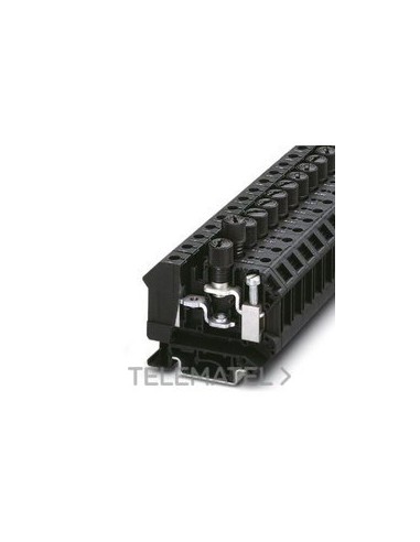 BORNE P/FUS.UK 10-DREHSI-EX(6,3X32)BK