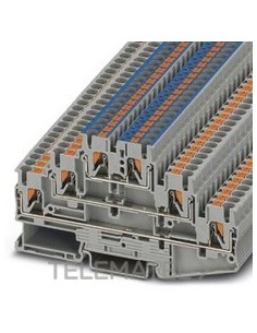 BORNE MULTIPISO CX.PUSH-IN 5,2mm GY