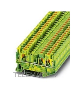 BORNE DE TIERRA PIT4-TWIN-PE YE GN