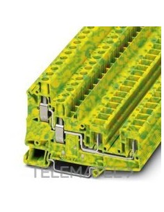 BORNE DE TIERRA PARA CARRIL UT 6/1P-PE