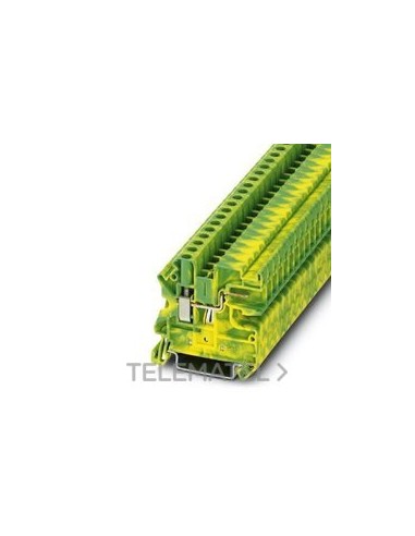 BORNE DE TIERRA PARA CARRIL UT 4/1P-H-PE