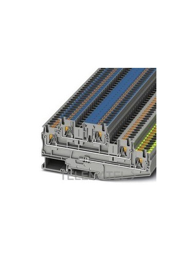 BORNE DE TIERRA PARA CARRIL PT 4-PE/L/N