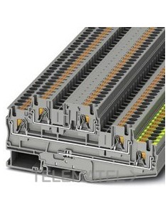 BORNE DE TIERRA PARA CARRIL PT 4-PE/L/L