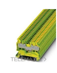 BORNE TIERRA P/CRL.PT 2,5/S-QUATTRO-PE