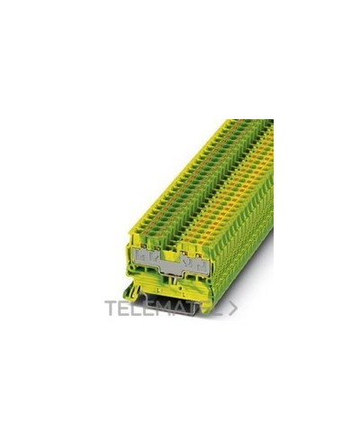 BORNE TIERRA P/CRL.PT 2,5/S-QUATTRO-PE