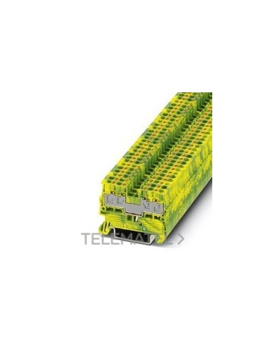 BORNE TIERRA P/CRL.CX.PUSH-IN YE GN