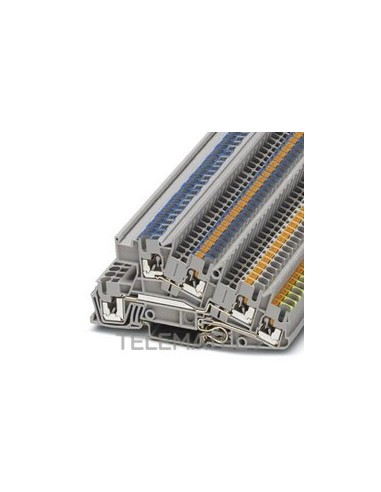 BORNE TIERRA CX.PUSH-IN PTI 2,5-PE/LO/NO