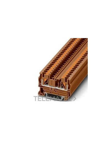BORNE DE PASO PT 4 BN 800V 32A MARRÓN