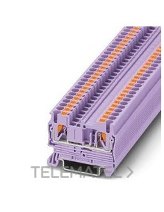 BORNE DE PASO PT 2,5 VT 800V 24A VIOLETA