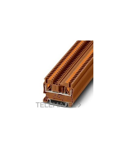 BORNE DE PASO PT 2,5 BN 800V 24A MARRÓN