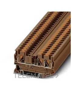 BORNE PASO CX.PUSH-IN PT 4-TWIN BN