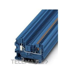 BORNE PASO CX.PUSH-IN 6,2mm PTU 4 BU