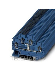 BORNE DE DOBLE PISO STTB 2,5-PV BU