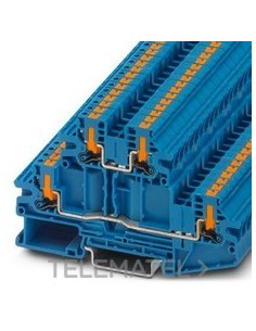 BORNE DE DOBLE PISO PTTBV 2,5 BU