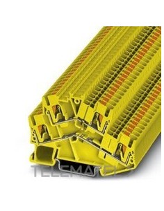 BORNE DBL.PISO PTTBS 2,5 YE CX.PUSH-IN