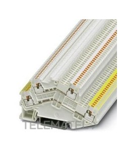 BORNE DBL.PISO PTTBS 1,5/S WH/U-YE/O-WH