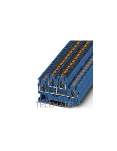 BORNE DE DOBLE PISO PTTB 2,5-PV BU