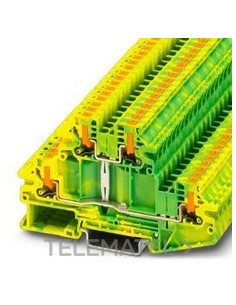 BORNE DBL.PISO CDTOR.PROT.PTTBV 4-PE