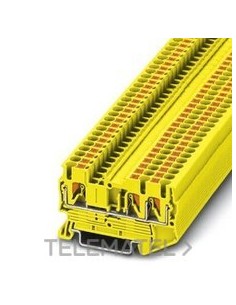BORNE DE CONEXIÓN PUSH-IN PT 2,5-TWIN YE