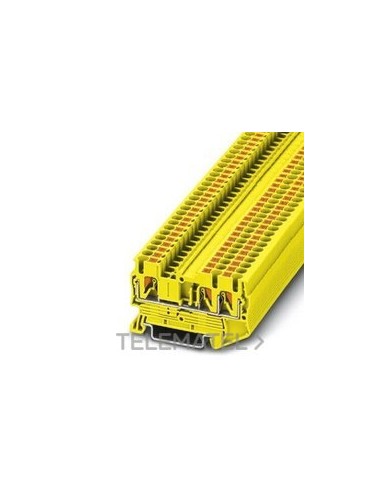 BORNE DE CONEXIÓN PUSH-IN PT 2,5-TWIN YE