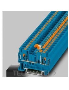 BORNE CX.PUSH-IN 20A 400V 56X6,2mm BU