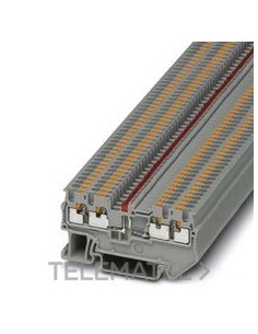 BORNE CX.PUSH-IN 0,14-4mm² 5,2X35,3mm GY