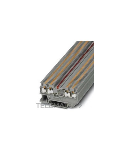 BORNE CX.PUSH-IN 0,14-4mm² 5,2X35,3mm GY