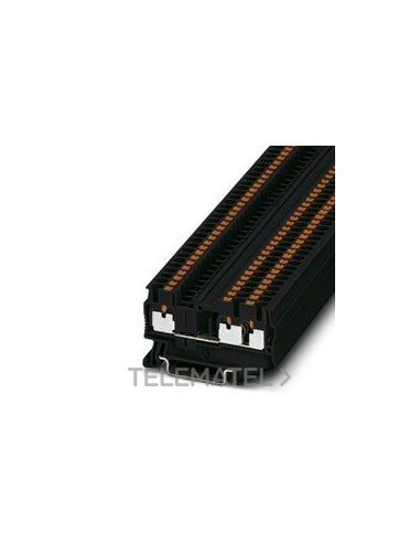 BORNE CX.PUSH-IN 0,14-4mm² 5,2mm TWIN BK