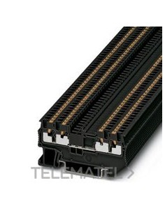 BORNE DE CARRIL PASO PT1,5/S-QUATTRO-BK