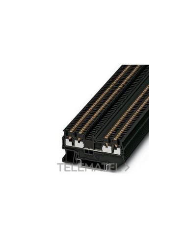 BORNE DE CARRIL PASO PT1,5/S-QUATTRO-BK