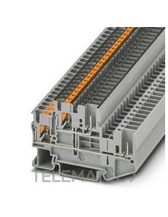 BORNE DE CARRIL PASO PITTB 2,5/2P-PV GY