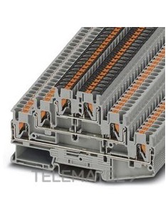 BORNE DE CARRIL PASO PIT2,5-3PV GY