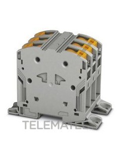 BORNE CONEXIÓN POWER TURN 60X96mm GRIS