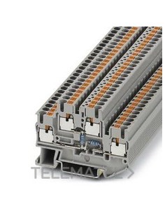 BORNE 0,14-4mm² CX.PUSH-IN 5,2mm GY