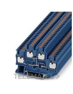 BORNE 0,14-4mm² CX.PUSH-IN 5,2mm BU