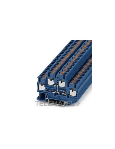 BORNE 0,14-4mm² CX.PUSH-IN 5,2mm BU