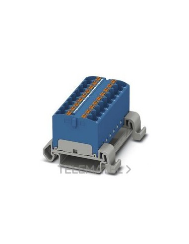 BLQ.PTFIX 18X4-NS35A BU DISTR.ALINEACIÓN